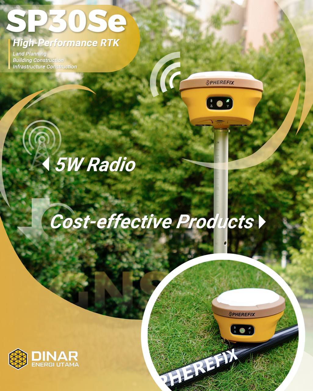GPS Geodetik Spherefix
