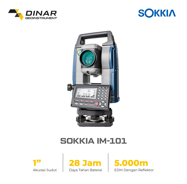 Jual Total Station Sokkia di Jakarta: Stok Lengkap & Siap Kirim!