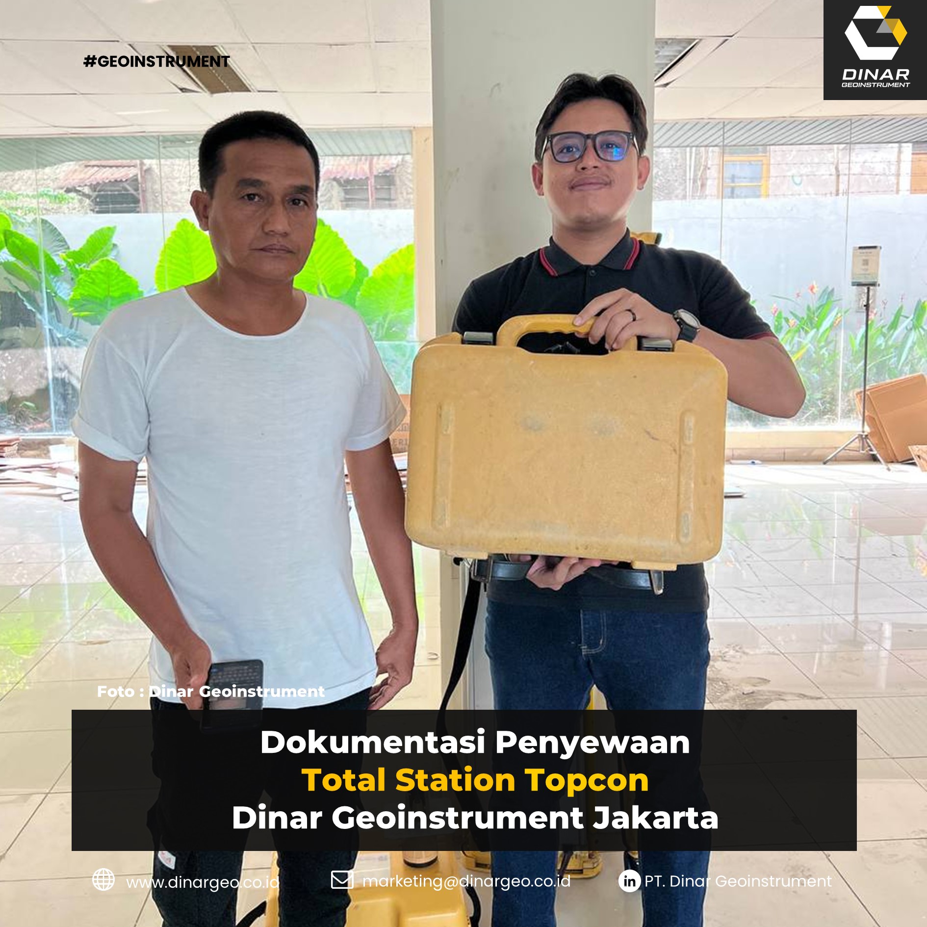 Rental Sewa Total Station Balikpapan