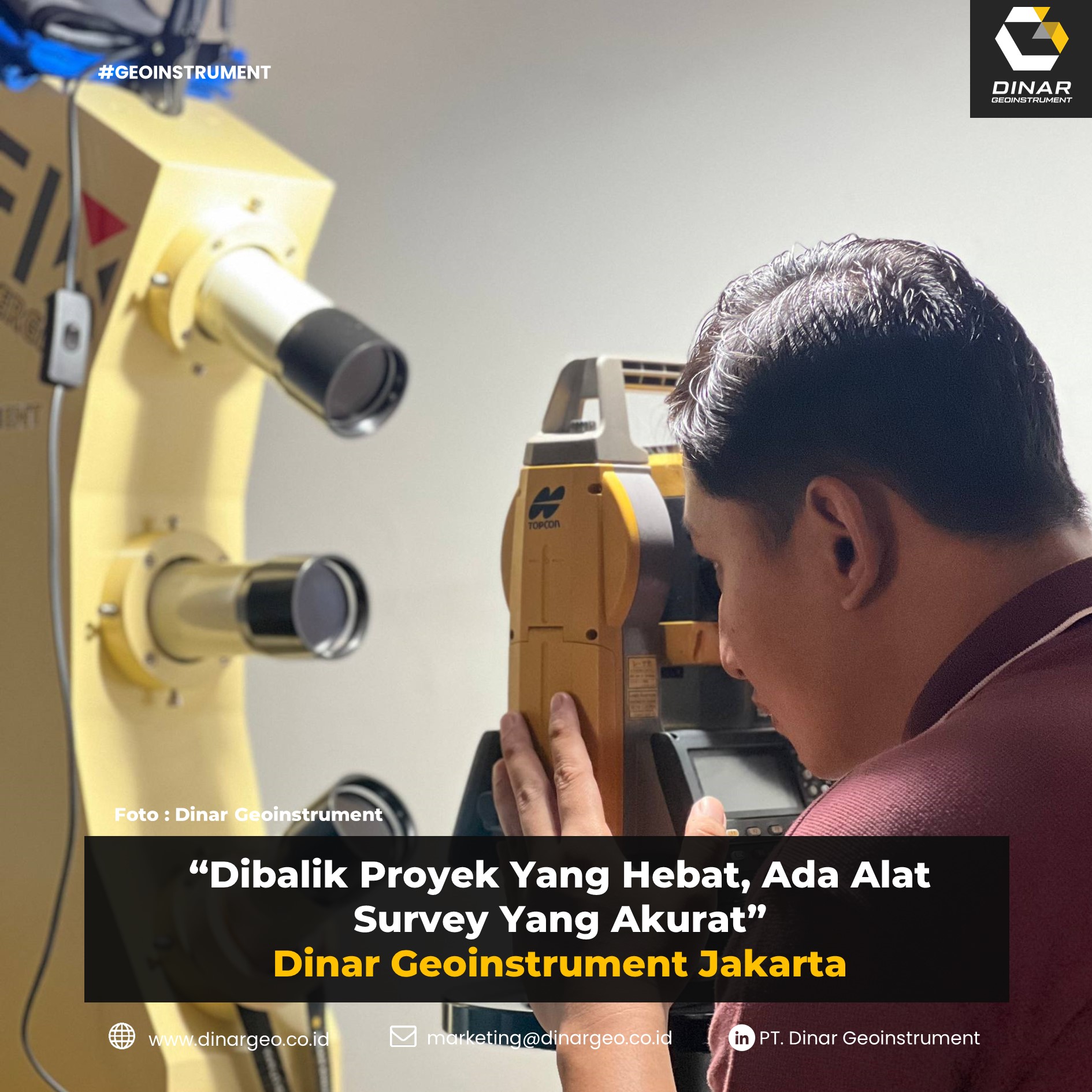 Service & Kalibrasi Total Station Palembang