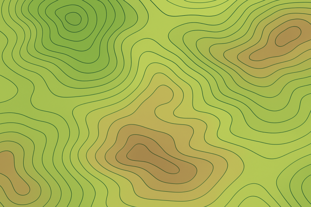 Peta Kontur Topografi