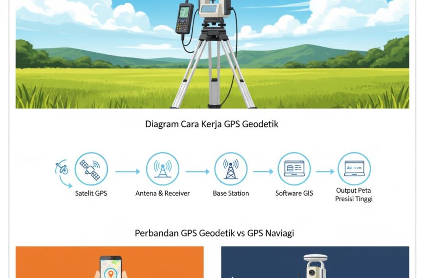 Bagian-Bagian GPS Geodetik dan Penjelasannya